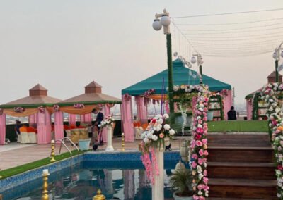 Swimming Pool Clarion inn Patiala