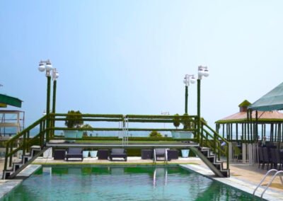 Swimming Pool Clarion inn Patiala